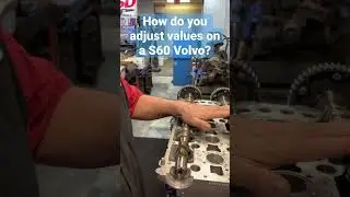 How do you adjust valves on a Volvo S60 