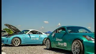 cams drift event with slideways garage
