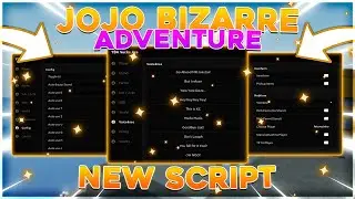 [ NEW SCRIPT ] Roblox ❘ Your Bizarre Adventure Script / Hack Gui ( Auto Farm ) * PASTEBIN 2022 *