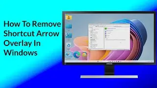 How To Remove Shortcut Arrow Overlay in Windows