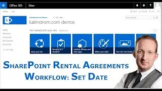 Create a SharePoint Workflow that Sets Date - SharePoint Rental Agreements Management 5