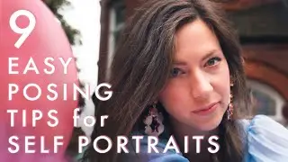 9 EASY POSING TIPS FOR SELF PORTRAITS to take photos you'll love