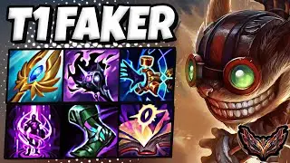 T1 Faker Ziggs vs Azir [ MID ] Patch 14.17 Korea Grandmaster ✅