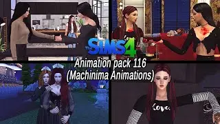 Animation Pack #116 | The Sims 4 | Machinima Animations | Early Access