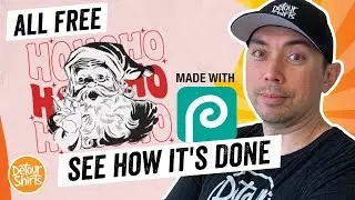 Create T-Shirt Designs for FREE! Free Design App Called Photopea- Easy Print on Demand Tutorial