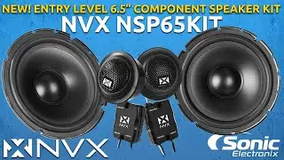 NEW! Entry Level Component Speakers From NVX - N-Series NSP65KIT