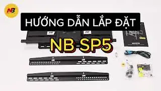 Hướng Dẫn Lắp Đặt Giá Treo TV Xoay Đa Năng NB SP5  Mẫu Mới 2024, Tải Trọng Tốt TV 65-85inch