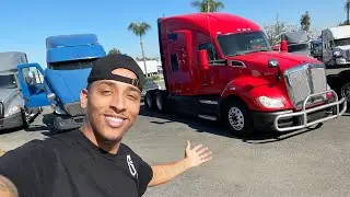 SHOPPING FOR OUR BRAND NEW SEMI TRUCK!!