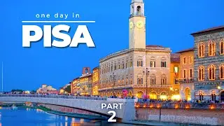 ONE ONE DAY IN PISA (ITALY) 🇮🇹 | Part 2: The City | 4K | Enjoy the sights and the atmosphere!