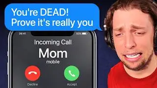 Texting MY DEAD MOM! (Scary Text Chat)