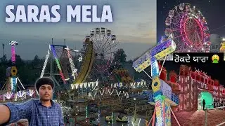 Saras mela 🎡 ( Tanda Urmar 📍) || Hammer ride ch bach gye 🤮 || Ramanvlogs