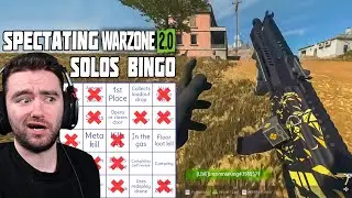 IT'S BACK - Warzone 2 Solos Spectating Bingo