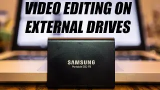 How To Edit Video On An External Drive In FCPX | Samsung Portable SSD T5