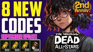 The Walking Dead All Stars 6 New Gift Codes September | How To Redeem Code | TWD All Stars Codes