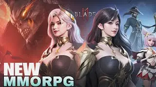 BLADE M GAMEPLAY NEW MMORPG FOR Android/ios 2024(  KR)