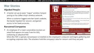 1.1 The Danger - CCNA Cyber Ops Chapter 1: Cybersecurity and the Security Operations Center