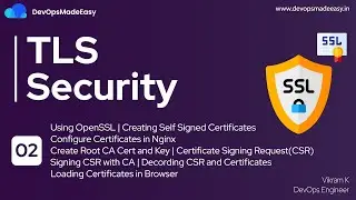 TLS Mastery 02: Creating Self Signed Certificates & CA with OpenSSL | Generating CSR