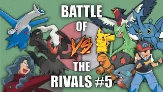 Battle of the Rivals #5 (Ash vs Tobias) - Pokemon Battle Revolution (1080p 60fps)