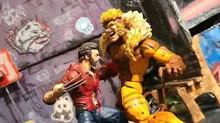 Wolverine vs. Sabertooth Stop Motion Clip 2024!