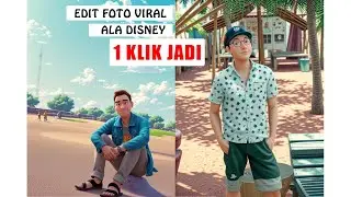 CUMA 1 KLIK, CARA MENGEDIT FOTO KARTUN ALA DISNEY DENGAN APLIKASI TOONME