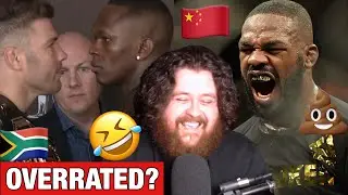 THE MMA GURU CAN’T STOP LAUGHING at DU PLESSIS VS. ADESANYA CHAT, EXPOSES JON JONES and MORE