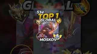 68% Winrate Moskov S34 Build! Mobile Legends 