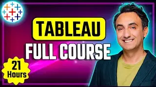 Tableau Ultimate Full Course (21 Hours) for Beginners - From Zero to HERO