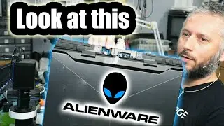 Alienware Ripped EDP Display Connector Repair using NF.Mini Solder Pen