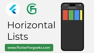 Mastering Horizontal Lists in Flutter: Create Dynamic User Interfaces | Flutter Tutorial