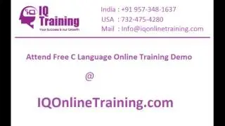 Best C Language Online Training in USA UK Canada