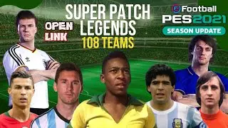 Super Patch Legends - International Teams - Classic Teams - efootball PES  2021 - PS4/PS5/PC