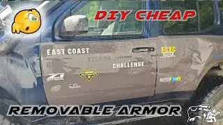 DIY Cheap Removable Trail Armor Nissan Xterra