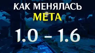 Как менялась мета в Genshin Impact с версии 1.0 до 1.6? Изменения меты в Genshin Impact (Часть 1)