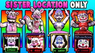 I Used *SISTER LOCATION* Units ONLY! (Five Nights TD)