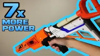 THE MOST POWERFUL NERF GUN MOD