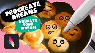 Funny Animations in PROCREATE DREAMS - EASY Step by Step Tutorial