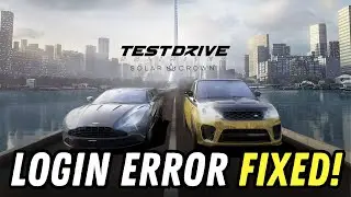 Fix Login Error in Test Drive Unlimited Solar Crown