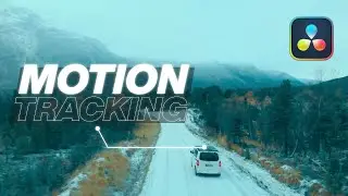 Motion Tracking in Davinci Resolve 18.5 Tutorial