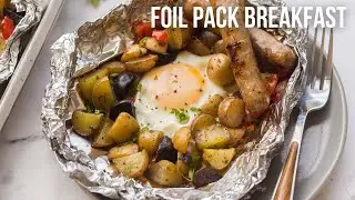 Breakfast Foil Packs - easy camping meal! | The Recipe Rebel