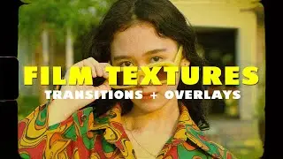 Film Texture (Transitions + Overlays) Скачать | Film Grain Texture