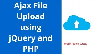 How to upload Image file using AJAX and jQuery