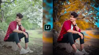 Lightroom Blue and Orange Tone Photo Editing | Lightroom Photo Editing | Preset Download Free