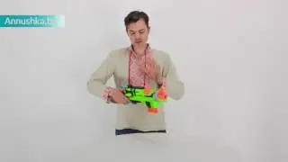 Бластер Нёрф зомби страйк Слингфаер Nerf Slingfire A6563