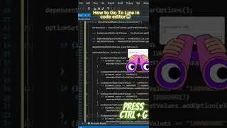 Go to Line no -- in Code editor #visualstudio #visualstudio2019 #visualstudio2022 #visualstudiocode