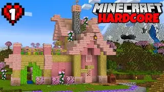 STARTING OVER in Hardcore Minecraft... Episode 1