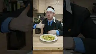 Trenette al Pesto 🍝🌱 from Luca 🧜‍♂️ #luca #pasta #disney #movie #food