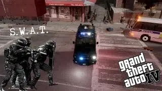 GTA IV LCPDFR S.W.A.T Team - Day 4 - High Risk Police Call Outs