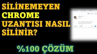 Silinemeyen Chrome Uzantıları Nasıl Silinir? - Kuruluşunuz tarafından yönetilir uyarısı kaldırma