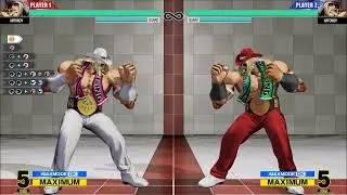 KOF XV - Antonov Combo Trials