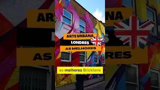 Melhores lugares para ver a arte urbana pelas ruas de Londres. #eurotrip #londres #dicasdeviagem